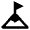 Business Target Goal Mountain Icon from Nova Line Set