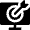 Business Target Personal Computer Icon from Nova Solid Set
