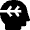 Business Wisdom Icon from Nova Solid Set