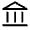 Account Balance Icon from Outlined Line - Material Symbols Set