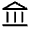 Account Balance Icon from Sharp Line - Material Symbols Set