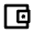 Account Balance Wallet Icon from Outlined Line - Material Pro Set