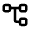 Account Tree Icon from Rounded Line - Material Pro Set
