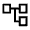 Account Tree Icon from Sharp Line - Material Symbols Set