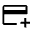 Add Card Icon from Outlined Line - Material Symbols Set