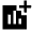 Add Chart Fill Icon from Sharp Fill - Material Pro Set