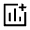 Add Chart Icon from Sharp Line - Material Symbols Set