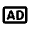Advertisement Icon from Rounded Line - Material Pro Set