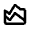 Area Chart Icon from Rounded Line - Material Pro Set