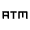 Atm Icon from Sharp Line - Material Symbols Set