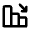 Bar Chart Decrease Icon from Rounded Line - Material Pro Set