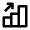 Bar Chart Increase Icon from Outlined Line - Material Pro Set