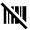 Barcode Off Fill Icon from Outlined Fill - Material Pro Set