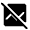 Bid Landscape Disabled Fill Icon from Rounded Fill - Material Symbols Set