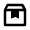 Box Icon from Outlined Line - Material Pro Set
