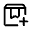 Box Add Icon from Rounded Line - Material Symbols Set