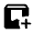 Box Add Fill Icon from Rounded Fill - Material Symbols Set