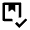 Box Approved Icon from Outlined Line - Material Pro Set