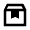 Box Icon from Sharp Line - Material Pro Set