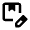 Box Edit Icon from Rounded Line - Material Pro Set