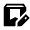 Box Edit Fill Icon from Sharp Fill - Material Symbols Set