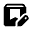 Box Edit Fill Icon from Outlined Fill - Material Symbols Set
