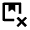 Box Remove Icon from Outlined Line - Material Pro Set