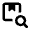 Box Search Icon from Rounded Line - Material Pro Set