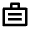 Briefcase Icon from Outlined Line - Material Pro Set