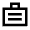 Briefcase Icon from Sharp Line - Material Pro Set