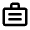 Briefcase Icon from Rounded Line - Material Pro Set