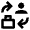 Business To Consumer Icon from Outlined Line - Material Pro Set