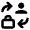 Business To Consumer Icon from Rounded Line - Material Pro Set