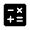 Calculate Fill Icon from Rounded Fill - Material Symbols Set