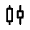 Candlestick Chart Icon from Rounded Line - Material Symbols Set