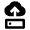 Cloud Server Upload Fill Icon from Outlined Fill - Material Pro Set