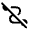 Conversion Path Off Icon from Rounded Line - Material Symbols Set