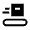 Conveyor Belt Fill Icon from Sharp Fill - Material Symbols Set