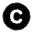 Copyright Fill Icon from Rounded Fill - Material Pro Free Set