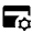 Credit Card Gear Fill Icon from Outlined Fill - Material Symbols Set