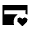 Credit Card Heart Fill Icon from Sharp Fill - Material Symbols Set