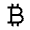 Currency Bitcoin Icon from Sharp Line - Material Symbols Set