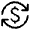 Currency Exchange Icon from Rounded Line - Material Symbols Set