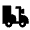 Motorcycle Delivery Fill Icon from Sharp Fill - Material Pro Free Set