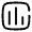 Chart Square Icon from Solar Broken Set