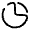 Pie Chart 3 Icon from Solar Broken Set