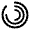 Round Graph Icon from Solar Linear Set