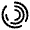 Round Graph Icon from Solar Broken Set