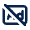 Ad Rectangle Off Line Icon from Mingcute Line Set