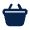 Basket 2 Fill Icon from Mingcute Fill Set